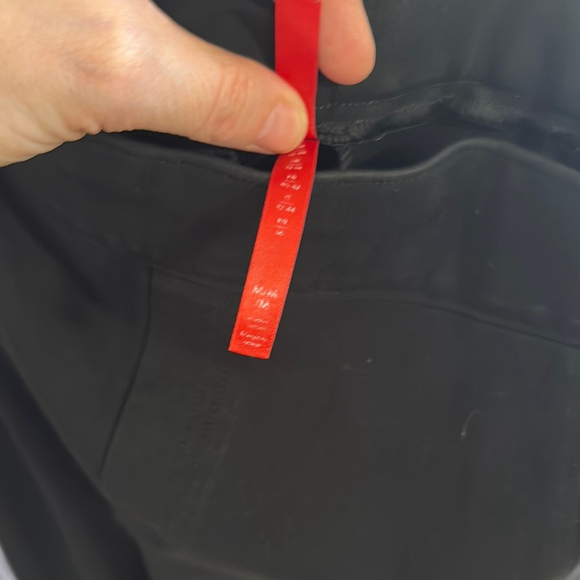 SPANX Slim Straight Pants Black High-Rise Medium‎ - Picture 2 of 5